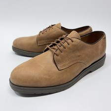 Eddie Bauer Made In USA Brown Oiled Leather Derby Casual Shoes Men’s Size 9 M