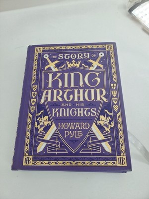 THE STORY OF KING ARTHUR AND HIS KNIGHTS by Howard Pyle Deluxe Leather Bound