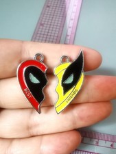 Lot Cartoon Metal Charms DIY Earring Keychain Jewelry Making Pendants