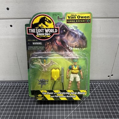 Jurassic Park The Lost World Nick Van Owen Action Figure Blaster 1996 Kenner C3