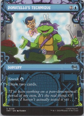 Donatello's Technique (Showcase) - Teenage Mutant Ninja Turtles (TMT) -G654