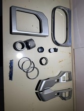 2021 Toyota Tundra Trd Pro Most Interior Silver And Chrome Trim Parts
