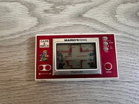 Nintendo Game and Watch Mario's Cement  Factory Vintage Full Working Order