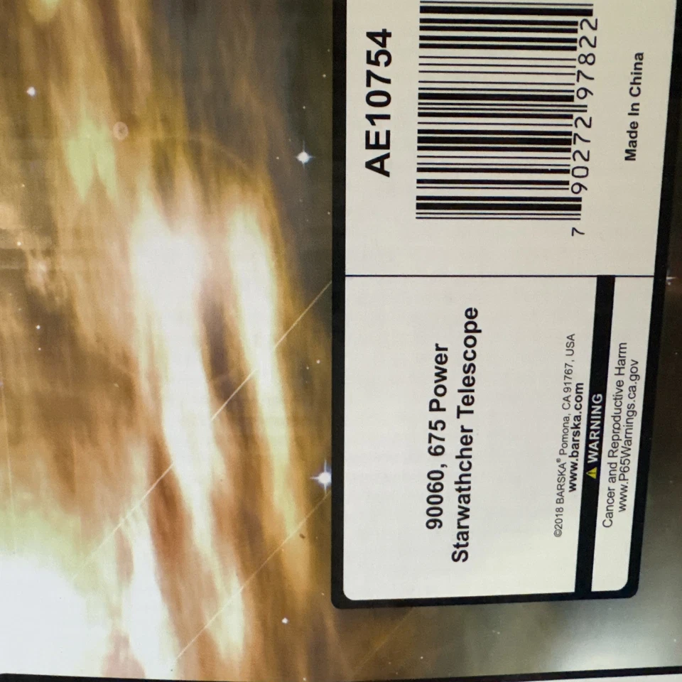 Barska675 Power, 90060 Starwatcher Refractor Telescope - Image 2 of 4