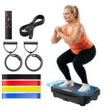 Vibration Plate Exercise Machine for Lymphatic Drainage, 199 Speeds Fitness P...