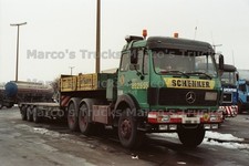 LKW Foto Mercedes-Benz Plattformanh&auml;nger Deutschland gr&uuml;n SCHENKER 5 #n4hj