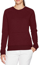 Under Armour women's Sweater Fleece Crewneck Sweatshirt - Medium - Burgundy