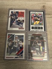 4 Card Tom Brady Card Lot!