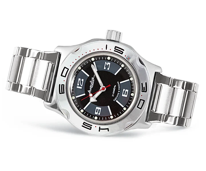 Reloj Vostok Amphibia 100510 Modelo Exclusivo Vendedor EE. UU. Foto 2 de 4