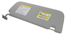 New Oem 22-27 Ford Transit Low Roof Van Sun Visor Linen Gray Left Hand Drivers