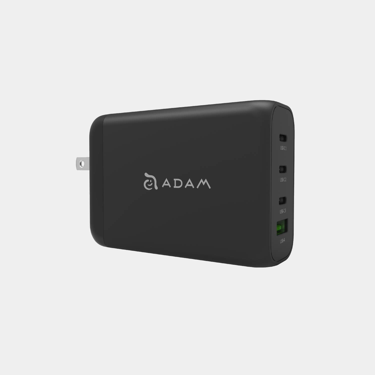 ADAM elements OMNIA Pro 130 W PD 3.1 GaN caricatore rapido 3 porte per MacBook Pro iPad