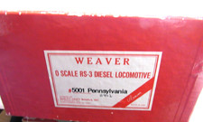 Weaver O Scale RS-3 DIesel Locomotive #5001 Pennsylvania #8906 NIB