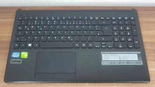 Palmrest AP0VR000781 Tastatur Keyboard QWERTZ aus Acer Aspire E1-570G E1-572