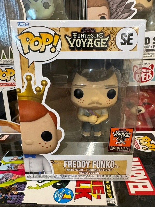 2024 Funtastic Voyage Funko Pop Freddy Funko As Andy LE3000