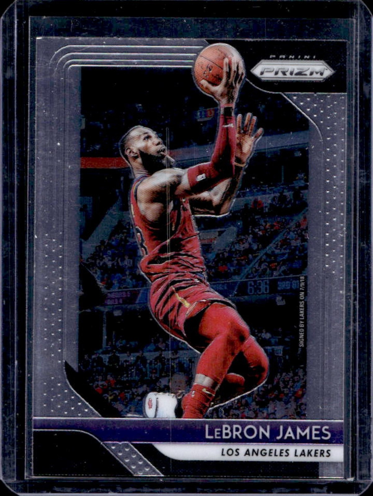 2018-19 Prizm LeBron James #6 Lakers