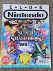 Club Nintendo Magazine Super Smash Bros WiiU Vintage NO POSTER Authentic Rare