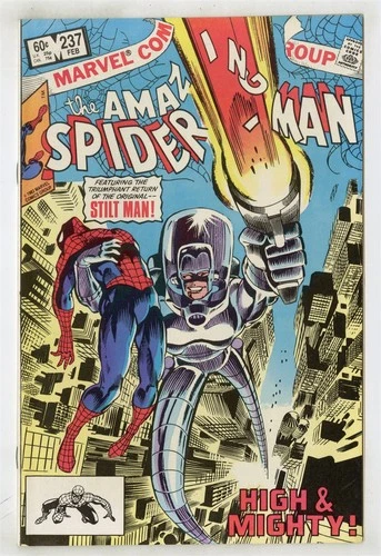 Amazing Spider-Man #237 NM 9.4 white pages  Stilt Man  Marvel  1983  No Reserve