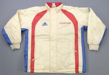 Rare VTG ADIDAS Asahi Shimbun Korea Japan 2002 World Cup Puffer Jacket 2000s L