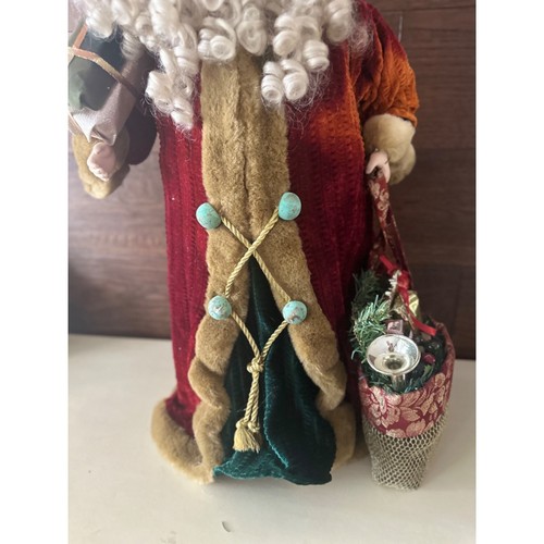 Large Faux Fur Luxurious Fabric Santa Tree Topper - Picture 5 of 12
