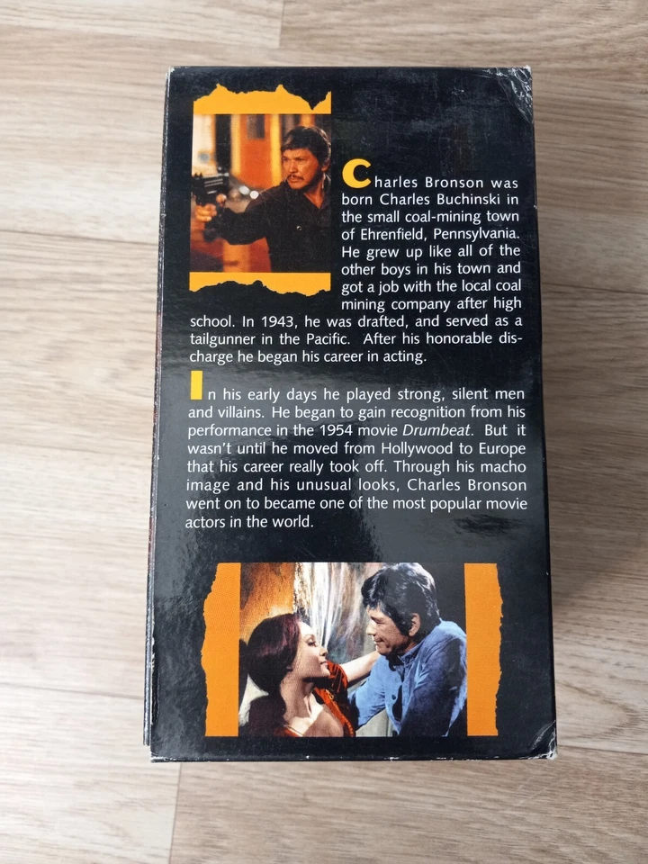 Charles Bronson - At His Toughest (VHS, 2001, 4-Tape Set) — 第 4/4 张图片