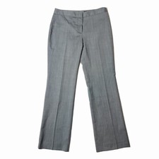 Alexander McQueen Wool Dress Pants Trousers Grey Women's 4 6 S M  40