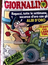 Giornalino 22 1979 con inserto LARRY YUMA Albi D'Oro - Poster MILAN - Jacovitti