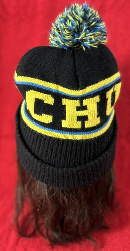 2014 POKEMON PIKACHU CHARACTER BEANIE HAT With Pom OSFM - Picture 3 of 5