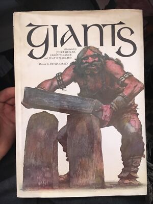 GIANTS by J. Heller C. Scrace J. Wijngaard S. Teale & David Larkin 1980 HBDJ
