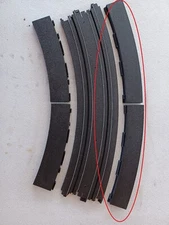 HO AFX Tomy Autoworld Track Boarders / Speed Corners (18" Outer)