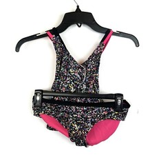 Nike Girl s Two Piece Tankini Swimsuit Set Size Large