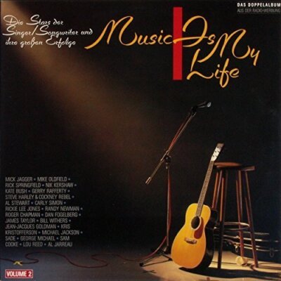 Music is my Life 2 (1986) Mick Jagger, Mike Oldfield, Kate Bush, Carly .. [2 LP]