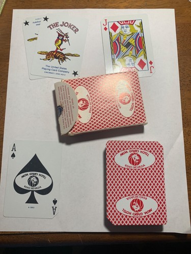 Tarjetas de casino vintage de MGM Reno Nevada - Imagen 4 de 4