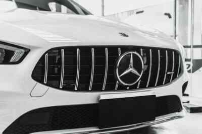 PANAMERICAN GRILL für MERCEDES A-KLASSE W177 2018-2023 KÜHLERGRILL SILBER AMG