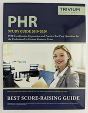 PHR Study Guide 2019-2020: PHR Certification ...