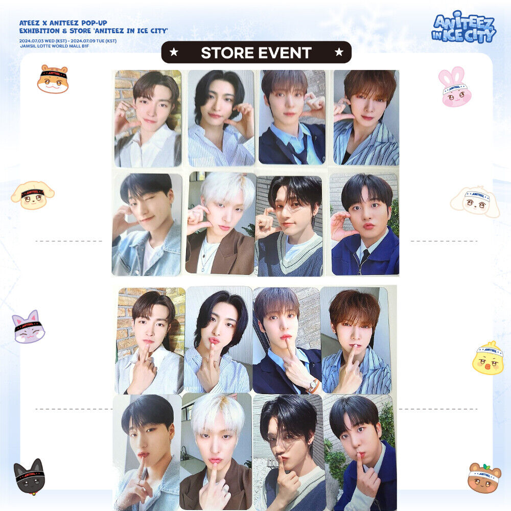 ATEEZ 2024 ANITEEZ IN ICE CITY POP UP MISSION BENEFIT ATEEZ 2024 ANITEEZ IN ICE CITY POP UP MISSION BENEFIT