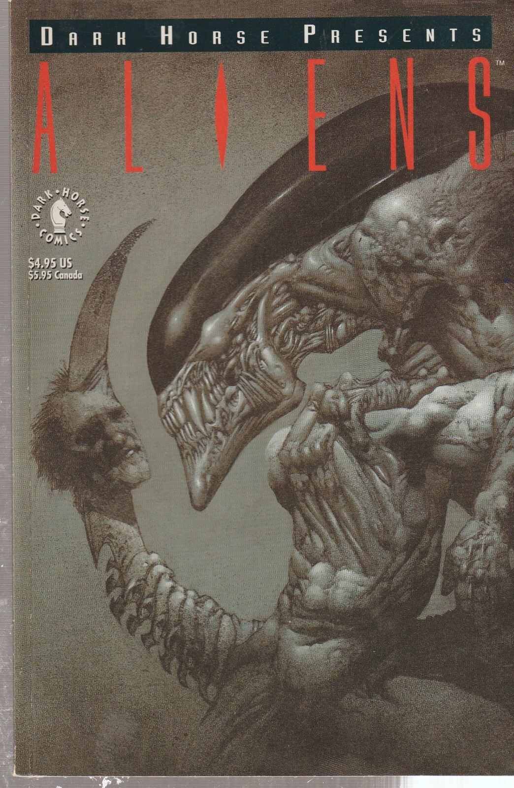 DARK HORSE COMICS DARK HORSE PRESENTS ALIENS #1 (1992) 1ST PRINT VF