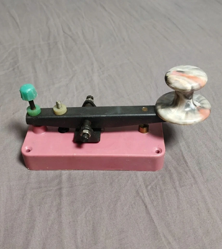 Vintage Telegraph key Soviet Military Morse Code USSR - Image 4 of 4