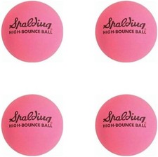 Spalding High-Bounce Ball Pack of 4 