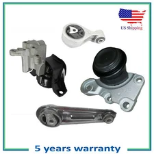 Set 4PCS MotorKing Engine Motor Mount For 2008-2015 Nissan Rogue Select 2.5L FWD