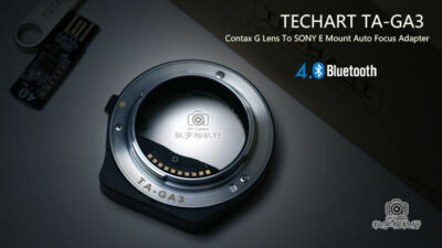 TECHART TA-GA3 Auto Focus Lens Adapter for Contax G mount to