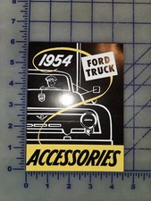 1954 Ford Truck Accessories Brochure 1954 Ford Truck Accessories Brochure