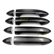 Gloss Black Side Door Handle Cover Trim Accessories For Honda Pilot 2016-2022