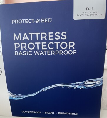 Protect-A-Bed Tencel Mattress Protector Full Size NIB Allergen, Brand New