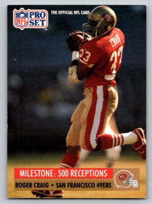 1991 Pro Set - Milestone Roger Craig #21