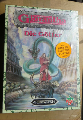 RuneQuest - Glorantha - Die Götter - Box - Neu / OVP - RPG - WdS