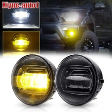 Pair For Toyota Tacoma 2005-11 Tundra 07-13 Sequoia 08-15 Bumper Led Fog Lights