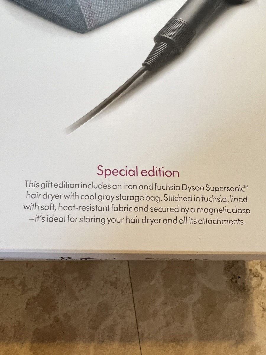 Dyson Supersonic 1600W Standard Hair Dryer - Gray/Pink for sale