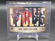 2020-21 UD SP Signature Edition Legends Gold Evolve John Tonelli /99 Kings