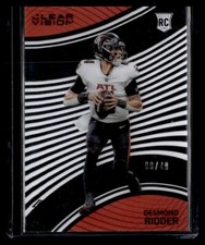 2022 Chronicles Clear Vision SP Desmond Ridder Rookie Purple /49 Falcons RC