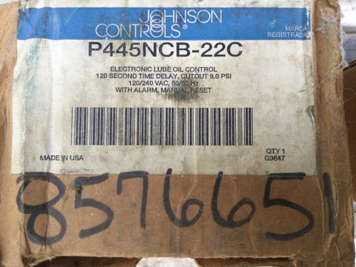 ELECTRONIC LUBE OIL CONTROL/W ALARM AND MANUAL RESET, 51 OFF